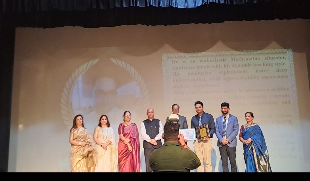 "Humbled and honored to receive the Rising Star Award 2023 on this Teachers' Day. 🌟 Grateful for the incredible mentors and supportive colleagues who've guided and inspired me on this journey. 🙏 <a href="/ashokkp/">Ashok Pandey</a> <a href="/y_sanjay/">Sanjay Yadav</a> <a href="/pntduggal/">PUNEET DUGGAL</a> <a href="/kandhari_ekta/">Ekta  Kandhari</a> <a href="/RajeevK59438326/">Rajeev Kumar Jha</a> <a href="/MonimallikaM/">Monimallika Mojumder</a>