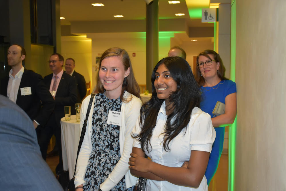 Thank you to everyone who joined us Thursday night to celebrate the naming of the Greg and Camille Baroni Center for Government Contracting!

The center will address the business of government contracting w/ a focus on business, technology, policy, &amp; regulatory issues.