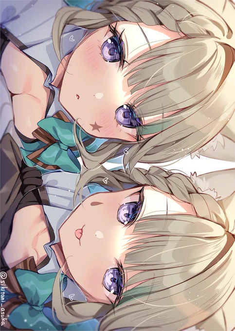「どちらが本物のリネットでしょうか?」「旅人なら分かるでしょ?」#原神 #Lynette #Lyney 