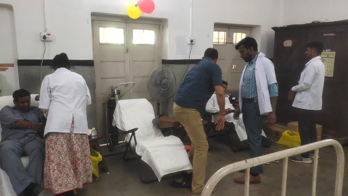 FShonit's tweet photo. #BloodDonationCamp was organized by #RYF , Barkakana in association with #MaaRamPyariSuperspecialityHospitalBloodCentre dated on 1st September 2023.
The camp was supported and volunteered by @FShonit.
38 Units of blood were collected from the camp.
#donateblood
#savelives https://t.co/uG2XW8vT1C
