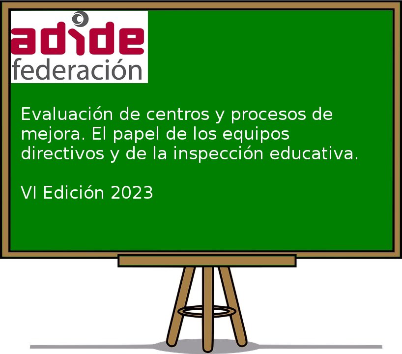 AdideFederacion's tweet photo. Evaluación de centros  y procesos de mejora. El papel de los equipos directivos y de la inspección educativa. VI Edición 2023.

Comienzo el 1 de octubre.

Curso reconocido por el Ministerio de Educación y Formación Profesional (120 horas)

Inscripción: https://t.co/LRoNJ6ZIuq https://t.co/82tD9BxtUV