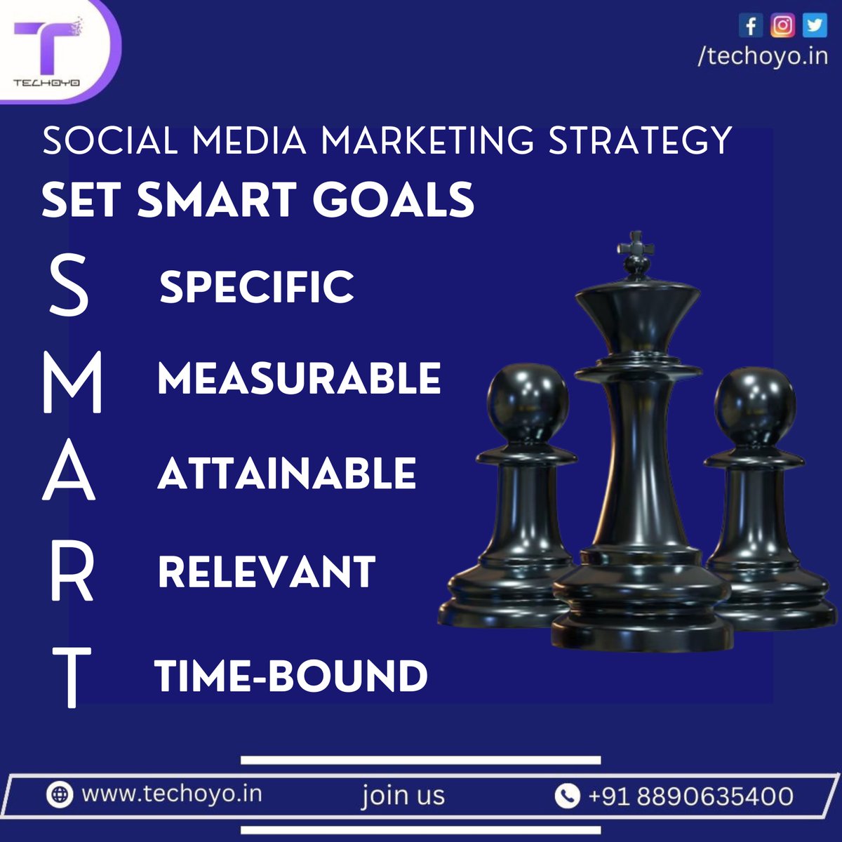 TechoyoIn's tweet image. 🚀 Elevate Your Brand in the Digital Age with Techoyo! 📈 Unleash the Power of Social Media Marketing Strategy! 💡
#TechoyoStrategies #DigitalDomination #SocialMediaSavvy

🌐 Explore Limitless Possibilities: Embark on a digital odyssey with us at techoyo.in!