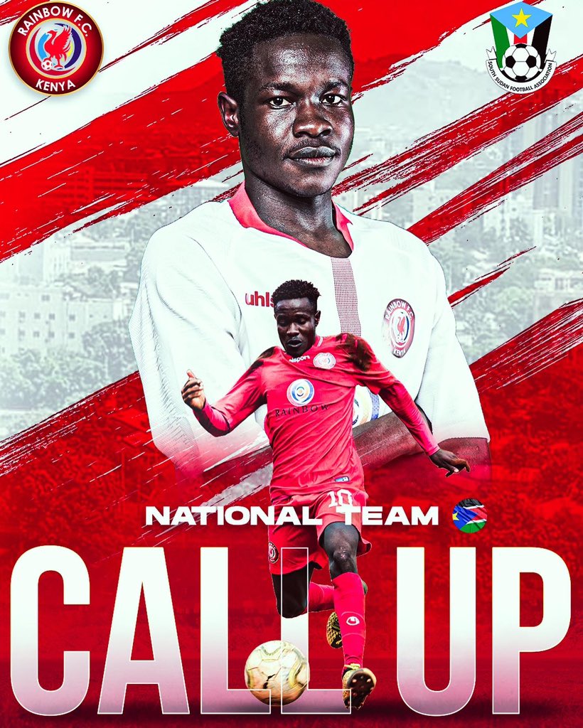 RainbowFCKenya_'s tweet photo. Join us in congratulating Paul ‘Messi’ Jawa on his national team call-up! 🙏 We're behind you all the way.
#GoPaul #SouthSudan 🇸🇸 https://t.co/EIgNjww1Ko