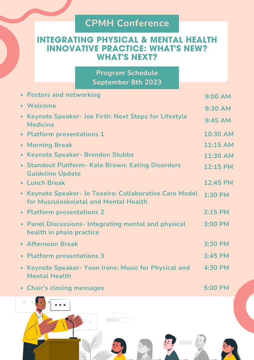 We can’t believe it’s next week! So excited to be back in person again. Looking forward to the learning and connecting! See you all soon 🤗

eventbrite.co.uk/e/cpmh-annual-…