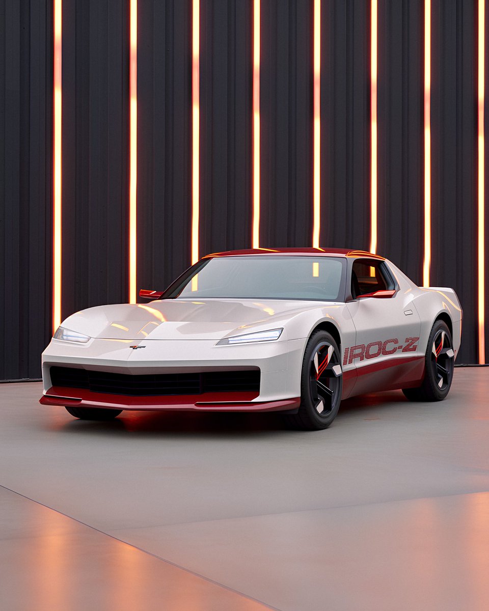 JonHarney's tweet photo. Imagining a modern take on a childhood favorite, the IROC-Z 

#GramTurismo #ai #aiart #aiartist #aiartwork #alartcommunity #midjourney #midjourneyai #midjourneyart #midjourneyartwork #NASCAR #lROC #irocz #camaro #camaroirocz https://t.co/HkCOL2d0by