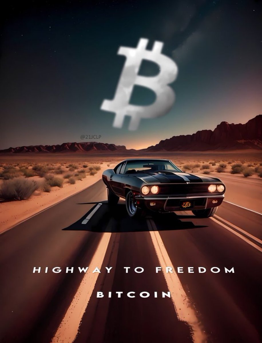 #BITCOIN IS THE ULTIMATE FREEDOM

It’s the only asset that:
-> nobody can take from you
-> no central authority can manipulate 
-> can be moved through space &amp; time with ease

There is no second best!