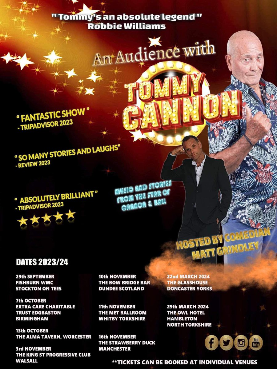 Check out the poster for future dates!