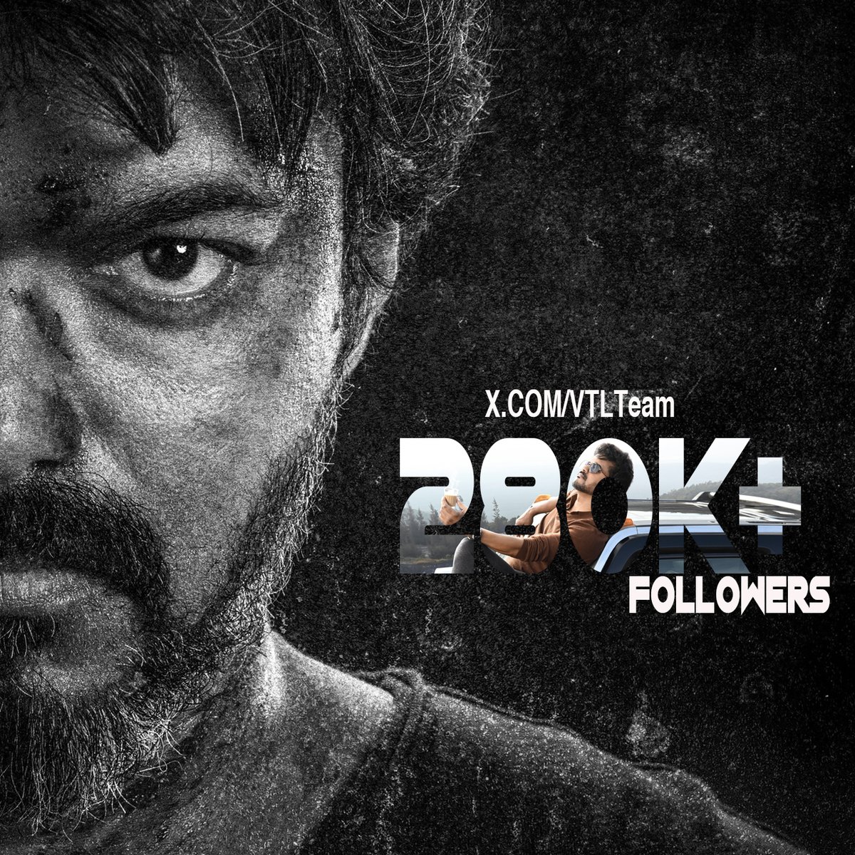 VTLTeam's tweet photo. We grateful for each and every one of you as we reach 280K Followers๐
Thank you THALAPATHY FANS for this milestone
Lets continue our Love and Support to @actorvijay
Regards
#VTLfamily #TeamVTL