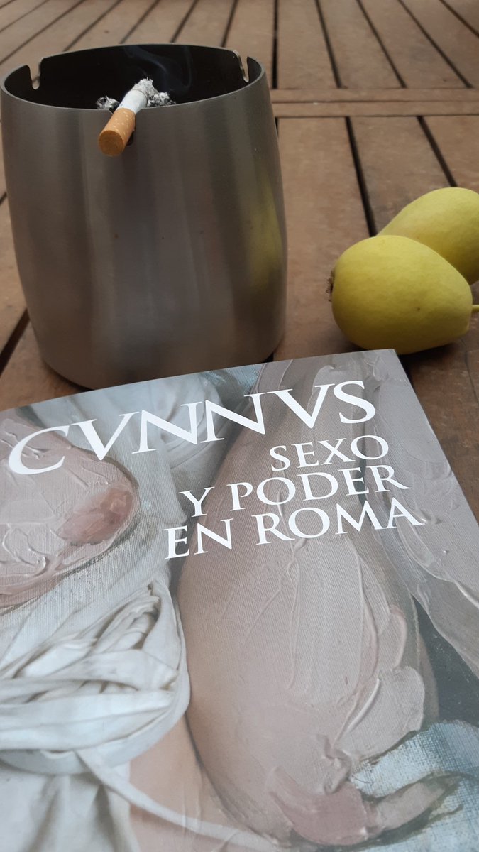 jorgecano3's tweet photo. Una mañana extraordinaria para comenzar a leer " #Cunnus sexo y poder en Roma", un libro de @PGonz8. https://t.co/e77niUPUWc