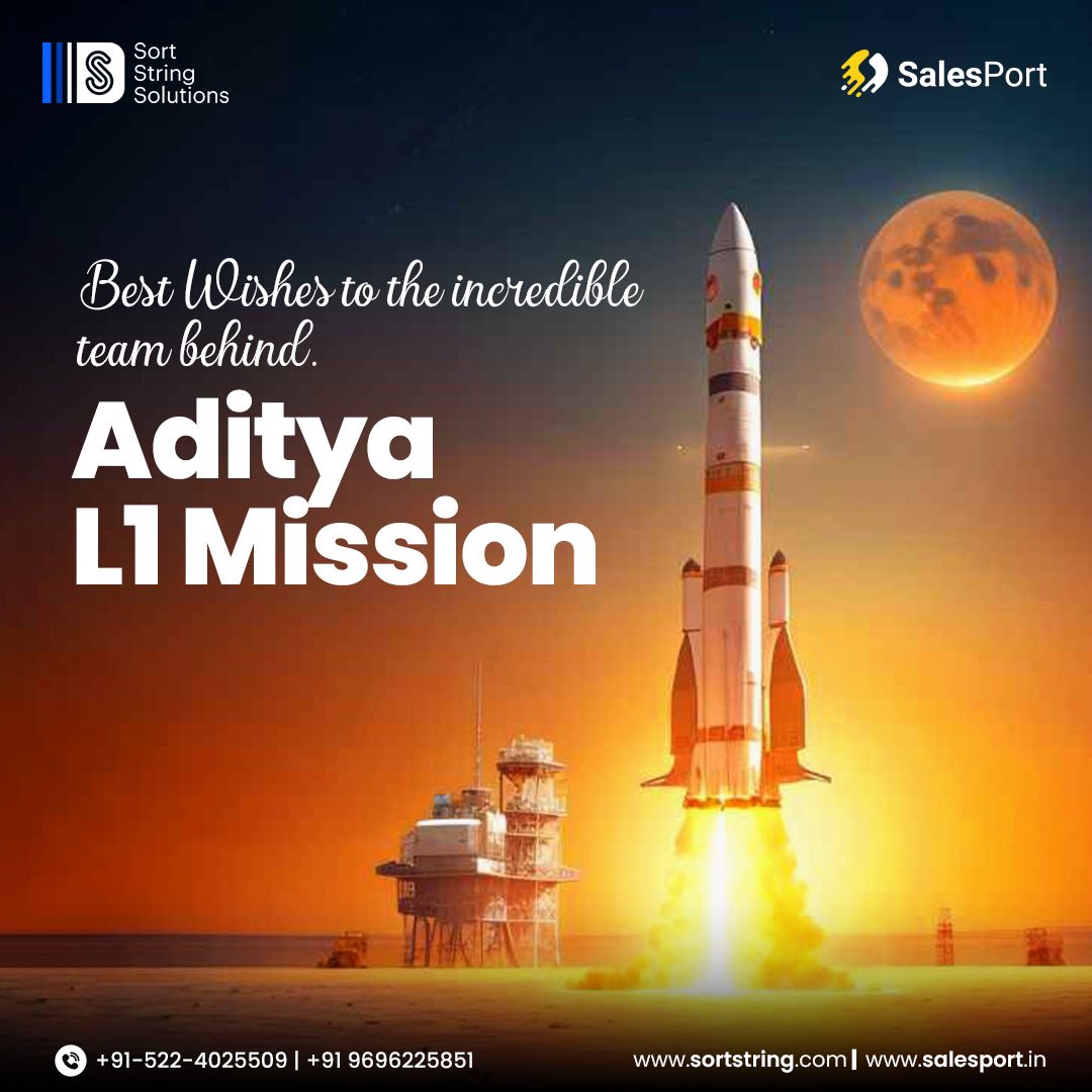 sort_string's tweet photo. π Congratulations to ISRO on the successful launch of the Aditya-L1! Here's to reaching new heights in Solar Exploration!
.
https://t.co/k8a59lm5kd
.
#AdityaL1 #ISRO #trendingnews #chandrayan3 #isro #sortstring #salesport #isromissions #sun #AdityaL1 https://t.co/tup5OWXRtm