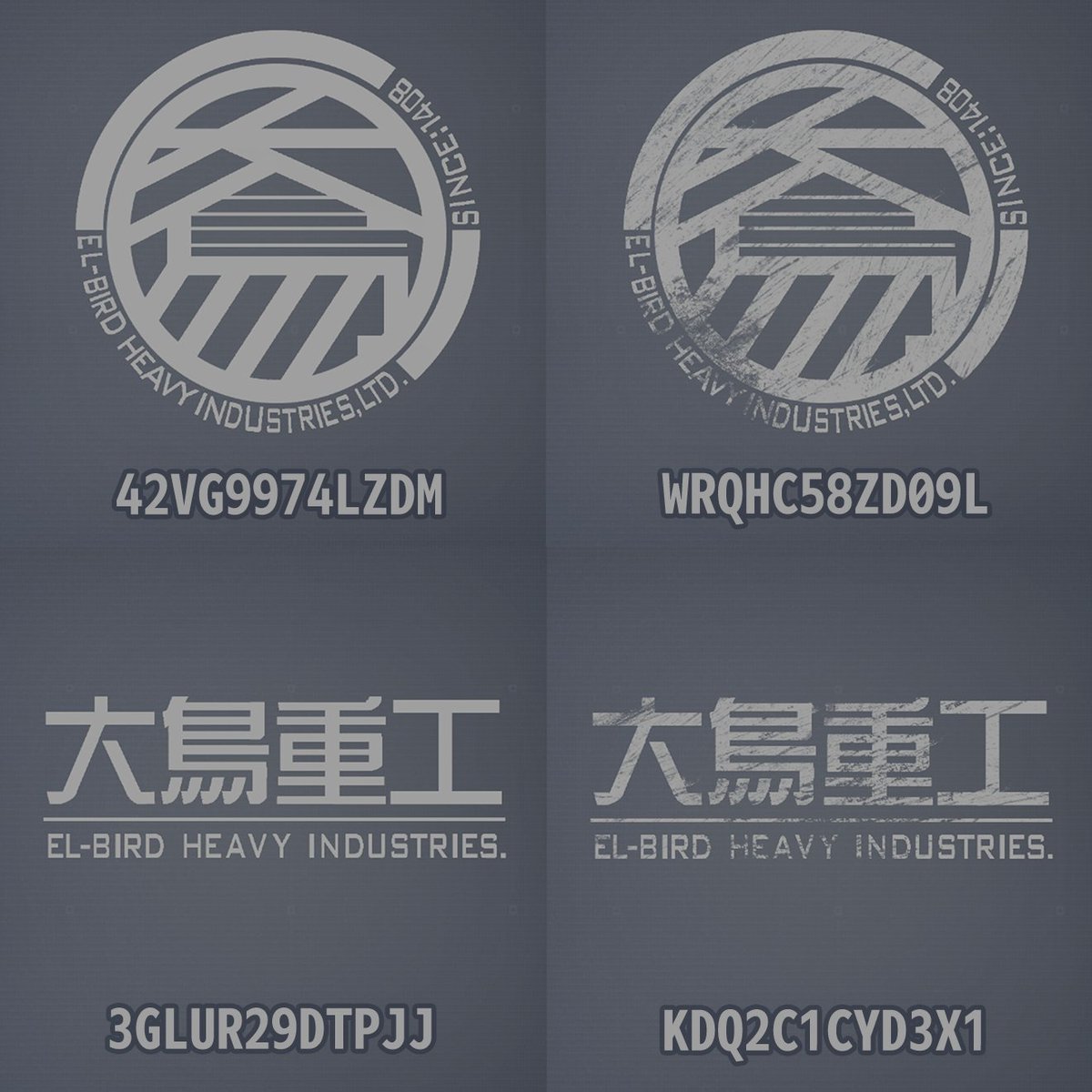 pigeon6's tweet image. 『COGEN』『ユニティちゃん』の大鳥重工ロゴ作ったョ。
よかったら使って… (Steam版)
#AC6エンブレム #AC6デカール #unitychan #COGEN