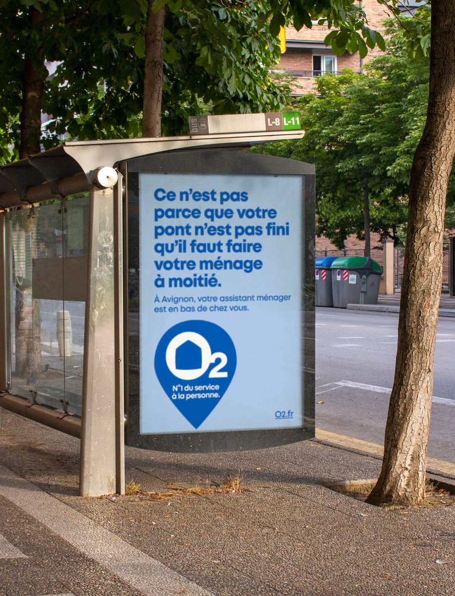 creapills's tweet photo. Une campagne smart, pour une société de services à la personne, qui s'adapte à chaque ville française. Pas mal 👍 (1/3) https://t.co/aabTKDCoHb