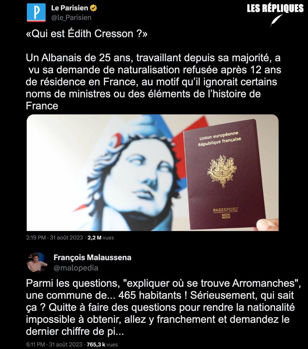 Les Répliques tweet media