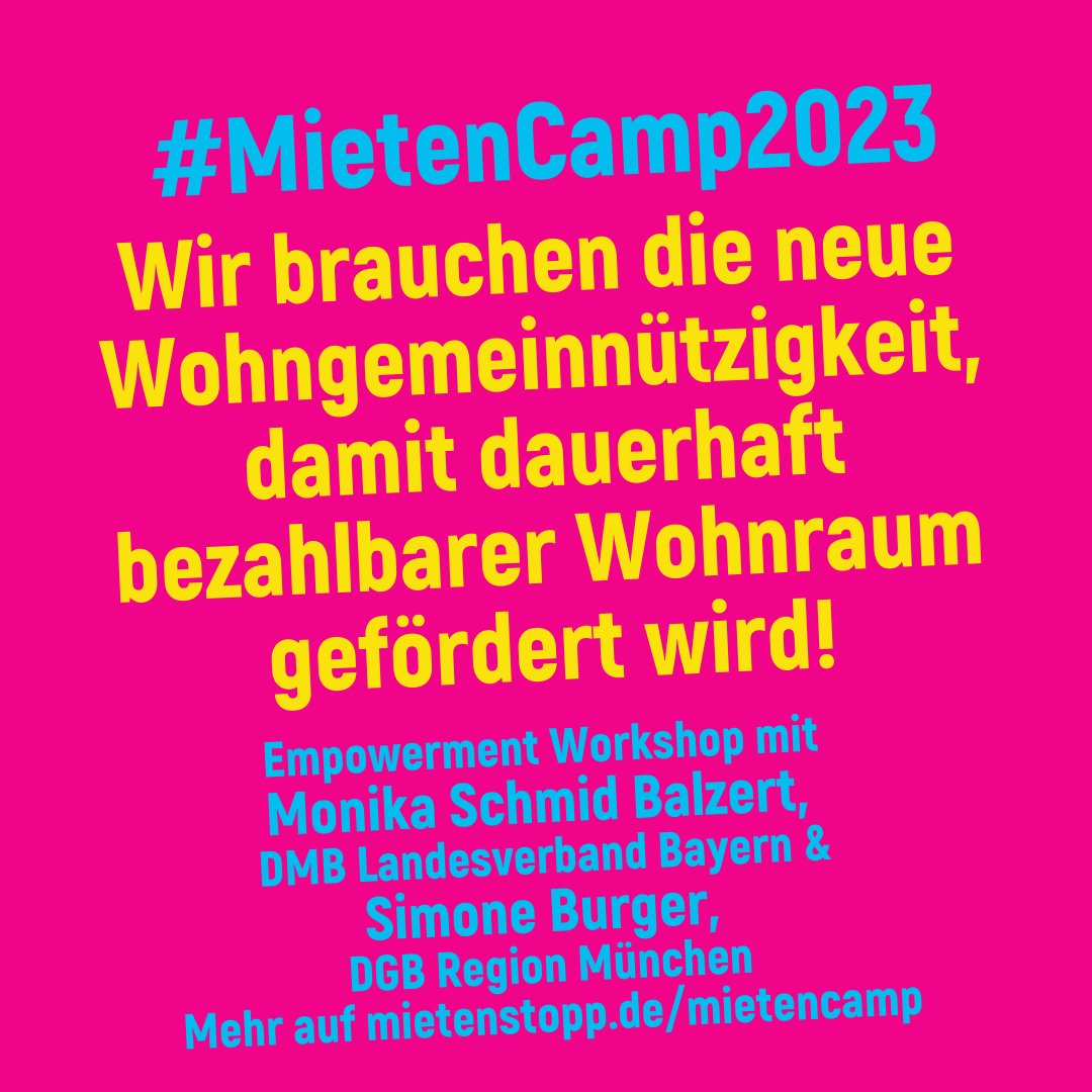 Mietenstopp Deutschland | 🖐🏽🏡 (@mietenstoppde) on Twitter photo Mach mit! <a href="/Schmidbalzert/">Monika Schmid-Balzert</a> und @burger_simone zur Wohngemeinnützigkeit
Wo?: #MietenCamp2023
Wann?: 21. - 24. Sept. 2023
Programm und Anmeldung 👉 mietenstopp.de/mietencamp/
#mietenstopp #mietenwahnsinnstoppen #mietpreisbremse #mietendeckel #bezahlbareswohnen #ffm #miethaie Mach mit! <a href="/Schmidbalzert/">Monika Schmid-Balzert</a> und @burger_simone zur Wohngemeinnützigkeit
Wo?: #MietenCamp2023
Wann?: 21. - 24. Sept. 2023
Programm und Anmeldung 👉 mietenstopp.de/mietencamp/
#mietenstopp #mietenwahnsinnstoppen #mietpreisbremse #mietendeckel #bezahlbareswohnen #ffm #miethaie