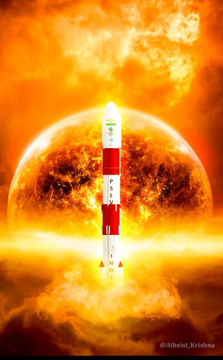 PoojaS51788752's tweet photo. CONGRATULATIONS ISRO 🇮🇳 Let's conquer the SUN ☀️now.

#AdityaL1Launch  #ISRO https://t.co/Dl3jtaXjEM