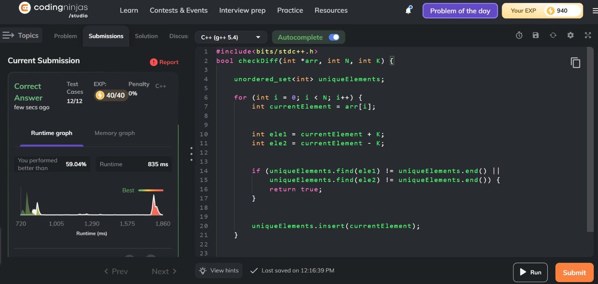 thetechgirl30's tweet image. Day 21
Challenge completed 🥳
@CodingNinjasOff @drinkslaycoffee #NinjaSlayground #CodingNinjasStudio