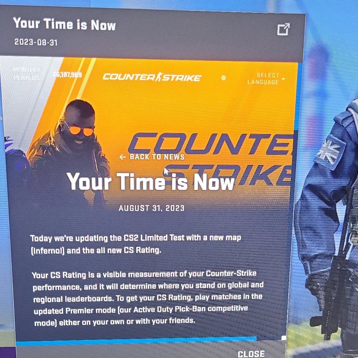 Counter-Strike 2 Intel tweet media