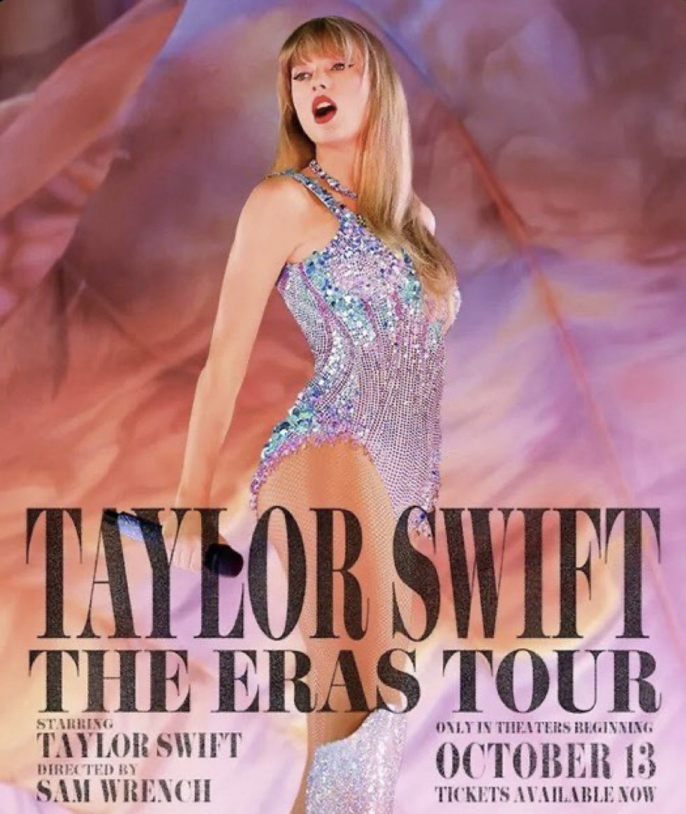 CodyCaston13's tweet photo. Sometimes $19.89 is a lot. I’ve been there. So I want to give one lucky swiftie a chance for 3 tickets go #TSTheErasTourFilm.

I’ll pick a winner FRIDAY. There are still options so we can figure it out!!!

Retweet and follow! https://t.co/FkMR5OEaCA