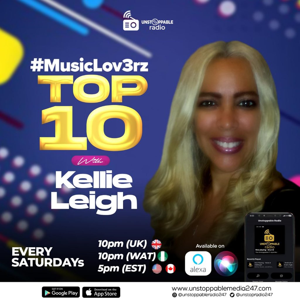 unstopradio247's tweet photo. Join your host @MusicLov3rzRdo today๐๐ผ๐๐ผ Donโt miss it!!!
10pm (UK)
11pm (WAT)
5pm (EST)
To listen online, download the @unstoppableradio247 app on #appstore #playstore
#gospelshow #musiclov3rz #top10 #goodsounds #unstoppableradio247 #gospelradio https://t.co/uBGHNf0rQf