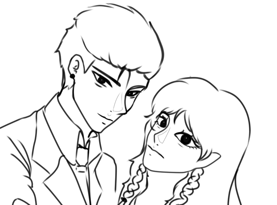 barely do art these days, i'm busy in school again and a research and business leader argh no time for work in progressessssss