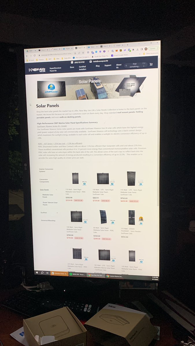 Custom marine products in the Hauss