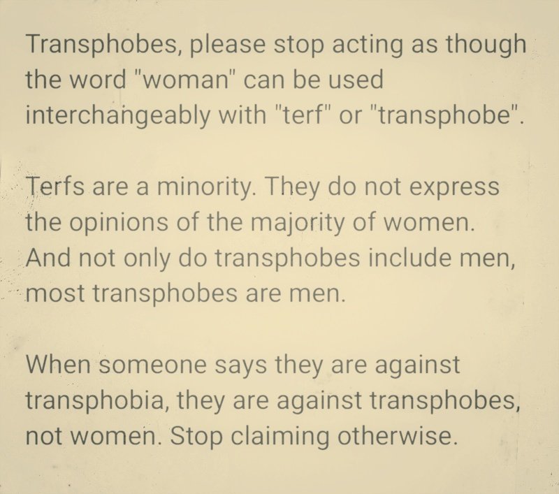 FireyRoxy's tweet photo. Why do I have to say this over and over to transphobes. https://t.co/pBqCpe3EDN