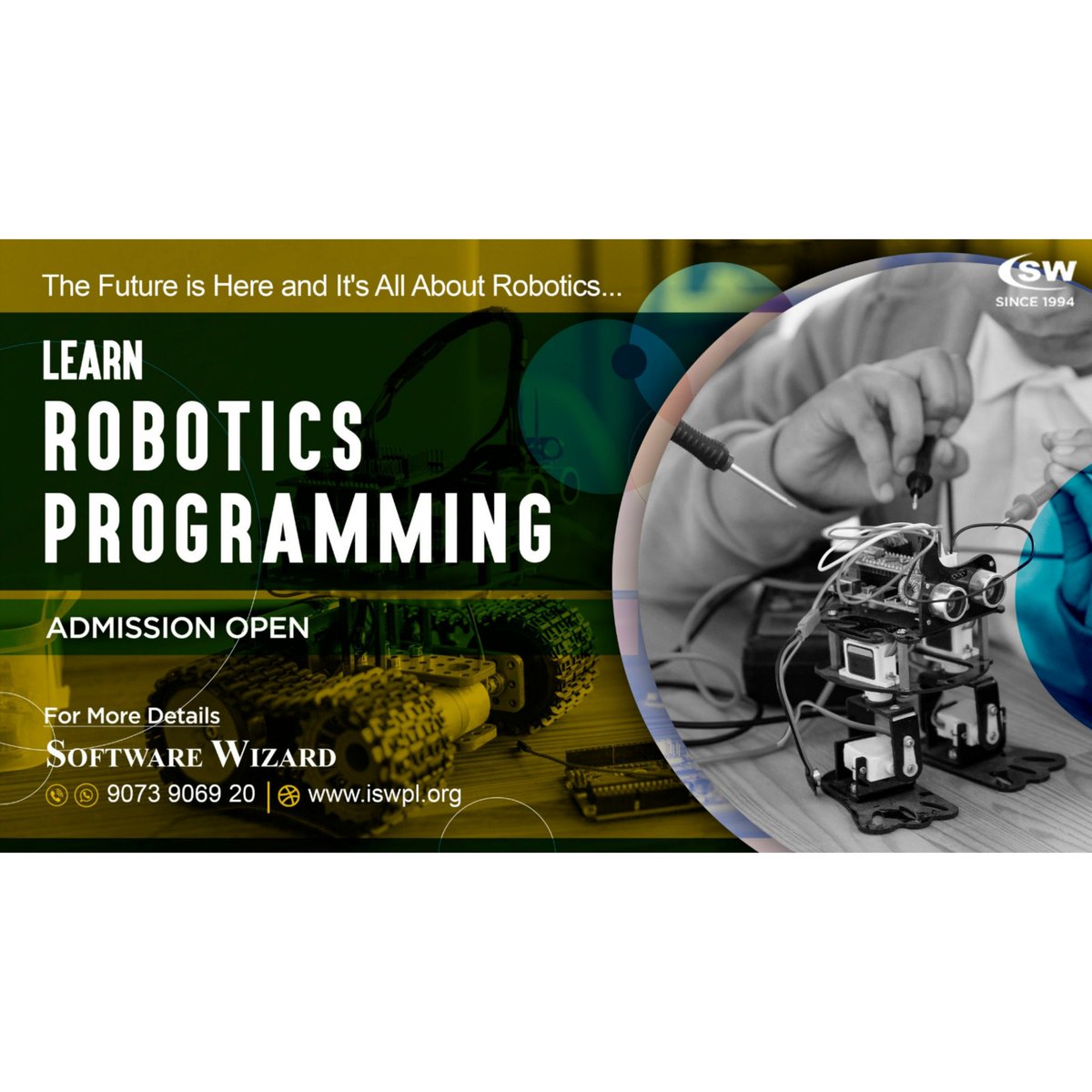 inditechsoftwa1's tweet image. PAdmission Going On...
Hurry up 

For more details or admission
#software_wizard
Call: 033 2979 0156, 9073906920

#iswpl #RoboticsProgramming #programming #ComputerCourse #computereducation #ComputerTrainingCenter #career #careerdevelopment #basiccomputer #basiccomputercourse