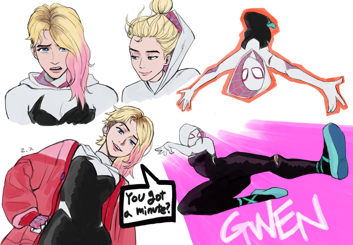 그웬 연습
#SpiderVerse #GwenStacy