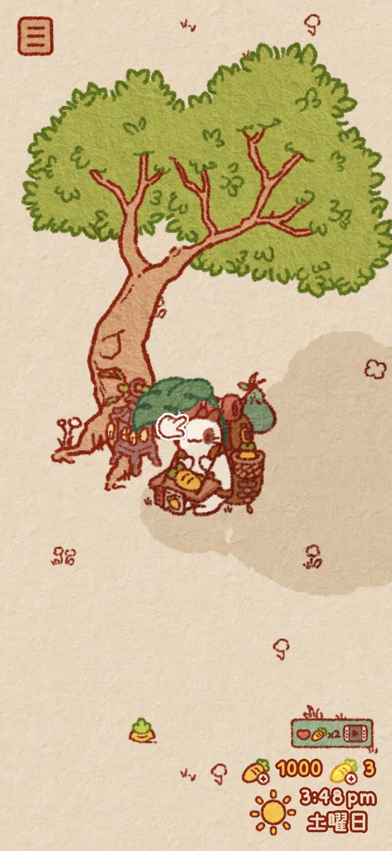 UItalker's tweet photo. 【うさぎしま】「ねこあつめ」などをリスペクトして制作したゲーム
キャラクターデザインはもちろん、色合いの統一やアニメーショも多く、とてもかわいい https://t.co/X2K9S1xLjG