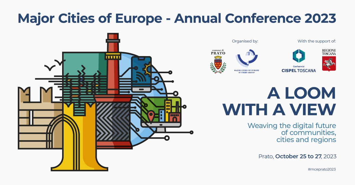 Alphamarketing_'s tweet photo. We are pleased to invite you to join the Major Cities of Europe annual conference that will take place in Prato, at the Pecci Centre for Contemporary Art, from 25 to 27 October. 

https://t.co/JFPQQq9VYj https://t.co/Pg1OJbS5Qm