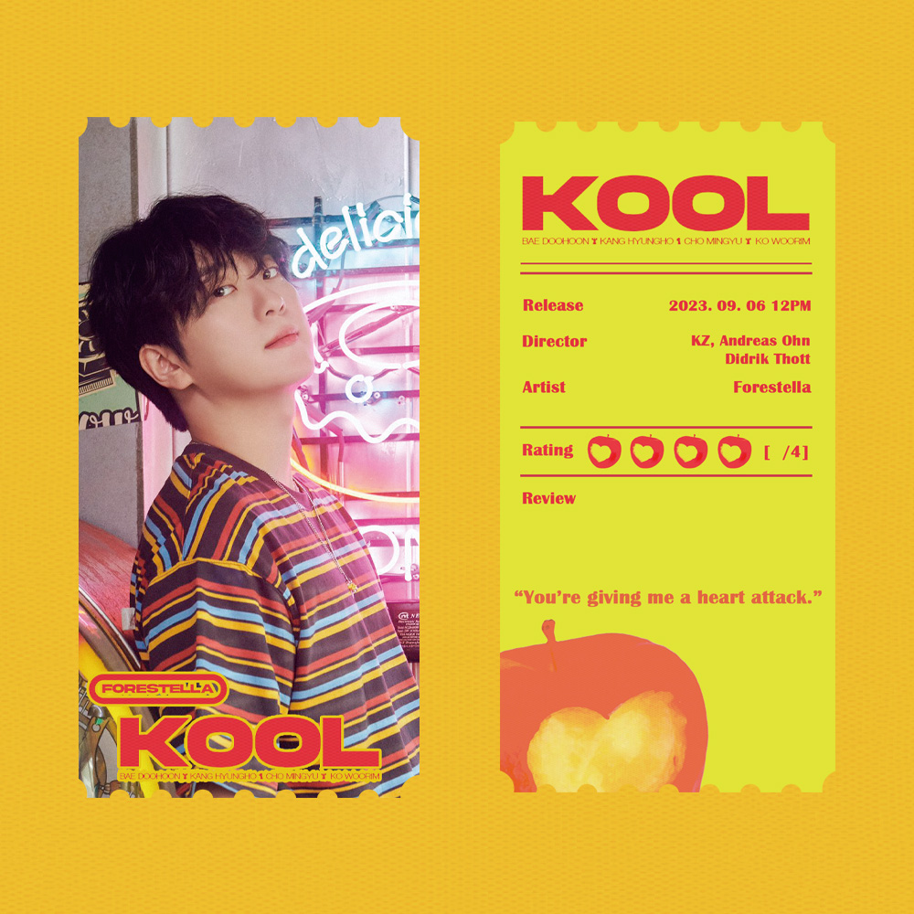 Phanduck_'s tweet photo. 𝐊𝐎𝐎𝐋 𝐎𝐑𝐈𝐆𝐈𝐍𝐀𝐋 𝐓𝐈𝐂𝐊𝐄𝐓

"ʏᴏᴜ'ʀᴇ ɢɪᴠɪɴɢ ᴍᴇ ᴀ ʜᴇᴀʀᴛ ᴀᴛᴛᴀᴄᴋ."
2023.09.06 12pm

#Forestella #포레스텔라 
#강형호 #고우림 #배두훈 #조민규 https://t.co/0pszWXp8xl
