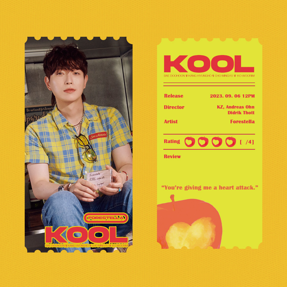 Phanduck_'s tweet photo. 𝐊𝐎𝐎𝐋 𝐎𝐑𝐈𝐆𝐈𝐍𝐀𝐋 𝐓𝐈𝐂𝐊𝐄𝐓

"ʏᴏᴜ'ʀᴇ ɢɪᴠɪɴɢ ᴍᴇ ᴀ ʜᴇᴀʀᴛ ᴀᴛᴛᴀᴄᴋ."
2023.09.06 12pm

#Forestella #포레스텔라 
#강형호 #고우림 #배두훈 #조민규 https://t.co/0pszWXp8xl