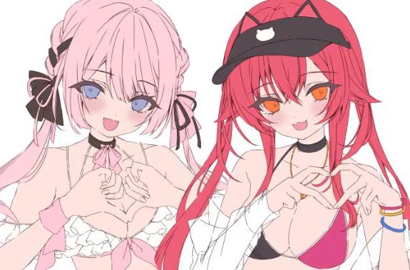 まだ夏なので水着グッズ絵うぃp 