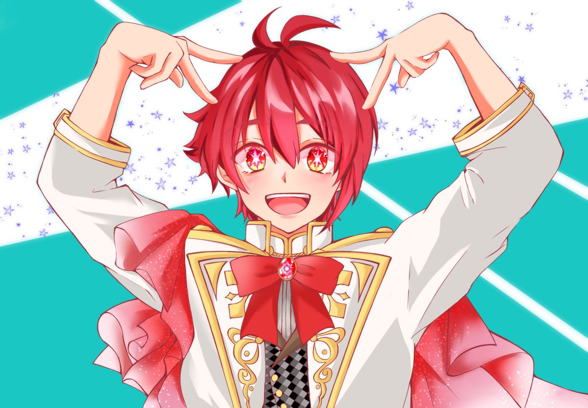 itrz_re's tweet photo. ”誰もが目を奪われてく”
”君は完璧で究極のアイドル”
⚠️推しの子パロ
＃アイナナ https://t.co/VI4RODuUZj