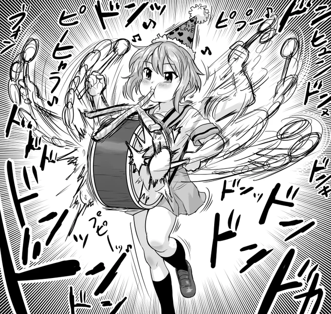 エンドレスエイトから解放されて喜ぶ長門有希 
