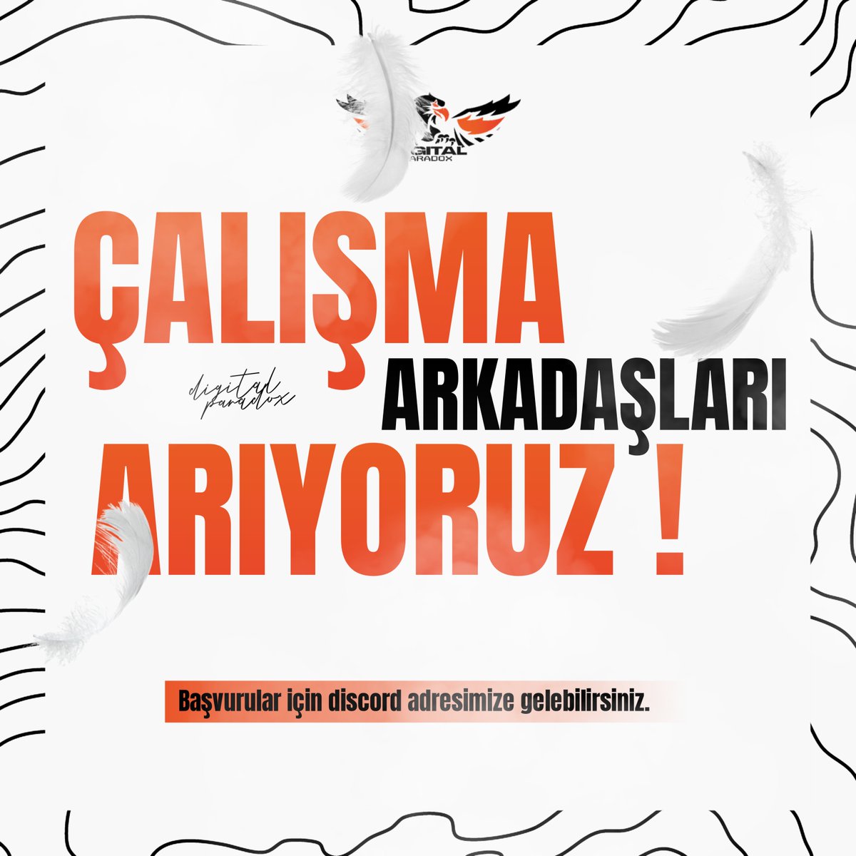 Bizimle Çalışmak İster Misiniz?

DigitalParadox Espor olarak tüm ekiplerimizle yapılandırmaya gidip alımlarımızı açtık sende yönetim ekibimizde Rol almak istiyorsan digitalparadoxxgg@gmail.com veya DM yoluyla bize başvurunu iletip ekibimize katılabilirsin

#ArriveDerciDPX