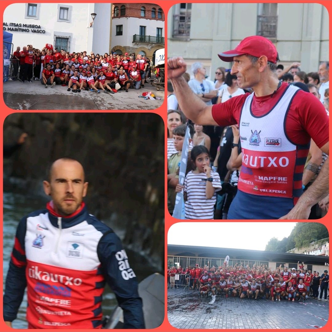 Egun emozionantik daz ixaten eta gaur ezta gitxiaua ixango.

ENEKO AZKARATE ALKORTA eta IÑAKI ERRASTI UBERA, 2024 an be geure trainero bixan entrenadorik ixangori.

Eskerrik asko bixoi arraun elkartiaz dakazuen loturi luzatziatxik. 
Eskerrik asko etxezuen lanaatxik. 
Ru ru ru!!