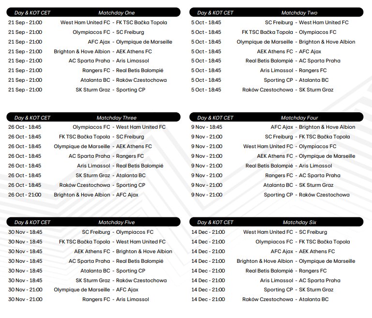 AgentScotland's tweet photo. Celtic, Aberdeen and Rangers European fixtures via @DaleJohnsonESPN https://t.co/zQW5sBoDKC