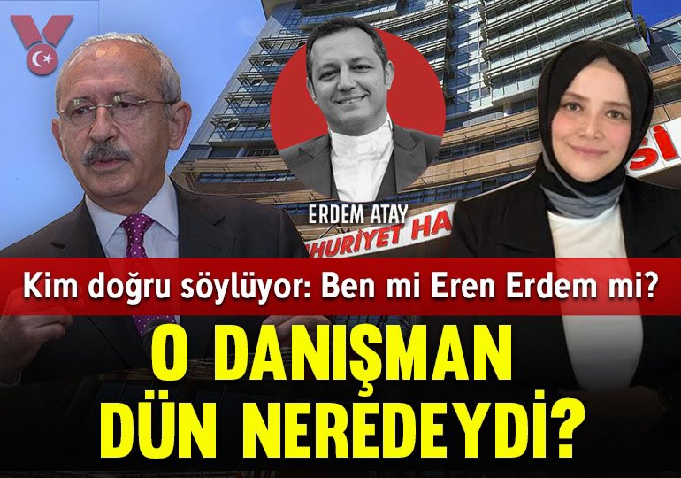Madem CHP bizi yalanladı, yenisini yazsın onu da yalanlayın!

“Gerçeği söylemekten korkmayın!
Yoksa size göre CHP’nin kurumsal kimliği Kılıçdaroğlu’dan daha mı önemsiz!

Okuyucuya soralım:
Sizce ben mi doğru söylüyorum, Eren Erdem ve Aylin Nazlıaka mı?
Siz kime inanıyorsunuz?”
