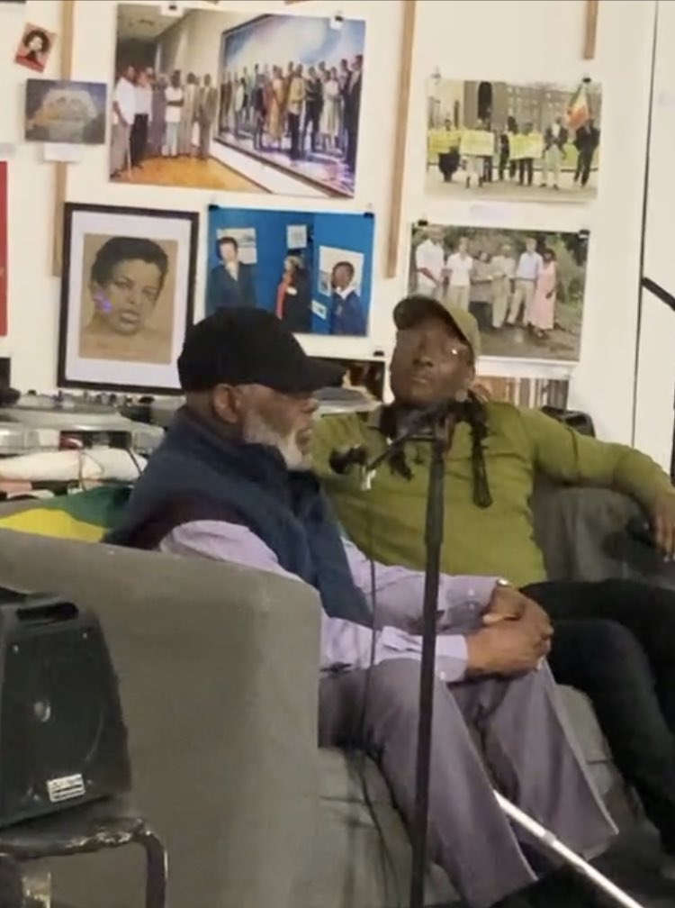 ElaineRartist's tweet photo. What a pleasure to document the amazing passion of @julzBrizzle @Curiosity_Unltd #BristolBusBoycott and 60 yrs. The inspiring talk @PRStokesCroft with Julz and #GuyBailey 28th August and then the gathering @stmaryredcliffe to honour the #pioneers 💚#racelationsact65 https://t.co/W9VukR4Cxn