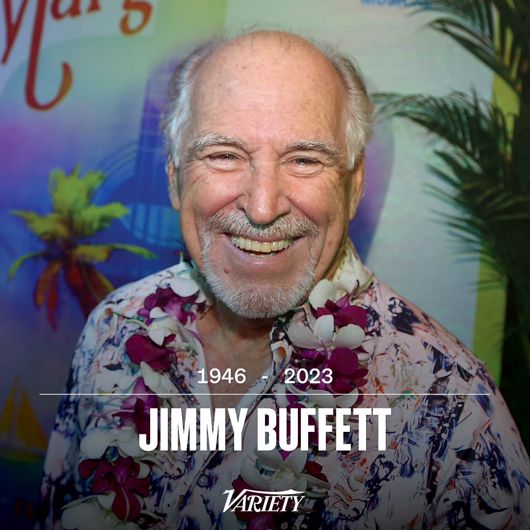 Variety's tweet photo. Jimmy Buffett (1946-2023)
https://t.co/bmOrGPeLaE https://t.co/QnjBPhT7vg