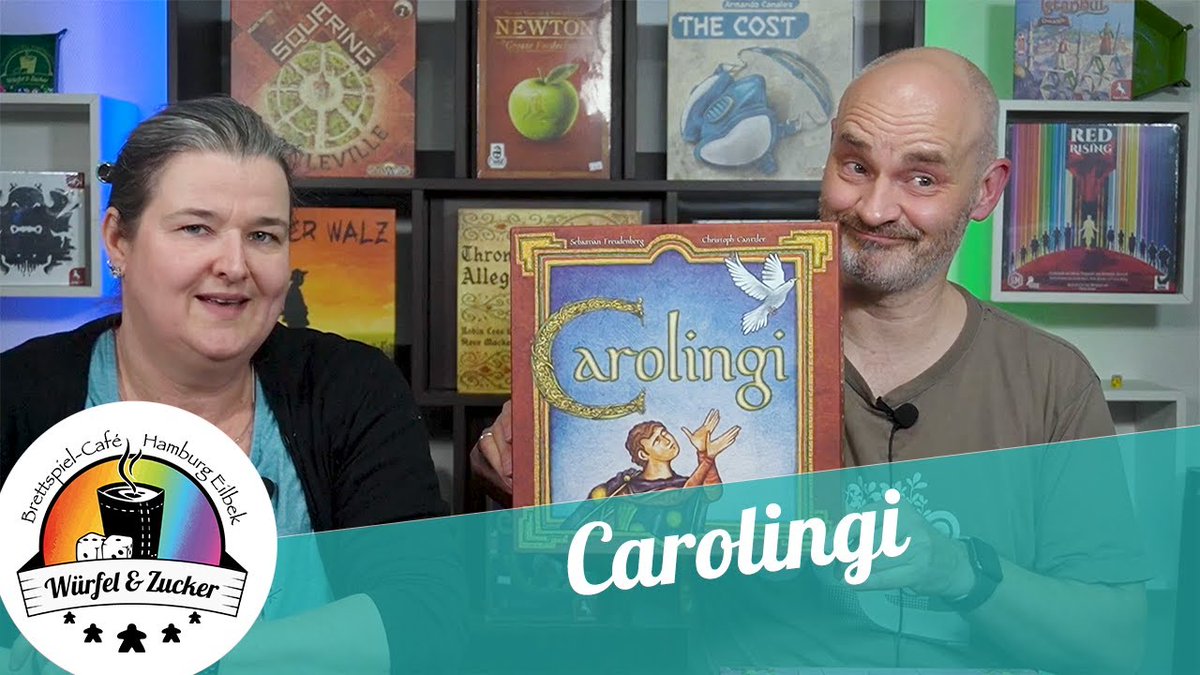 In unserem neuesten Video erklären Sebastian und Silke euch wie man Carolingi spielt. Das Spiel kann jetzt bei Sea Cove Games vorbestellt werden!

youtu.be/8haYA2Jmj4A 

seacovegames.com/shop/