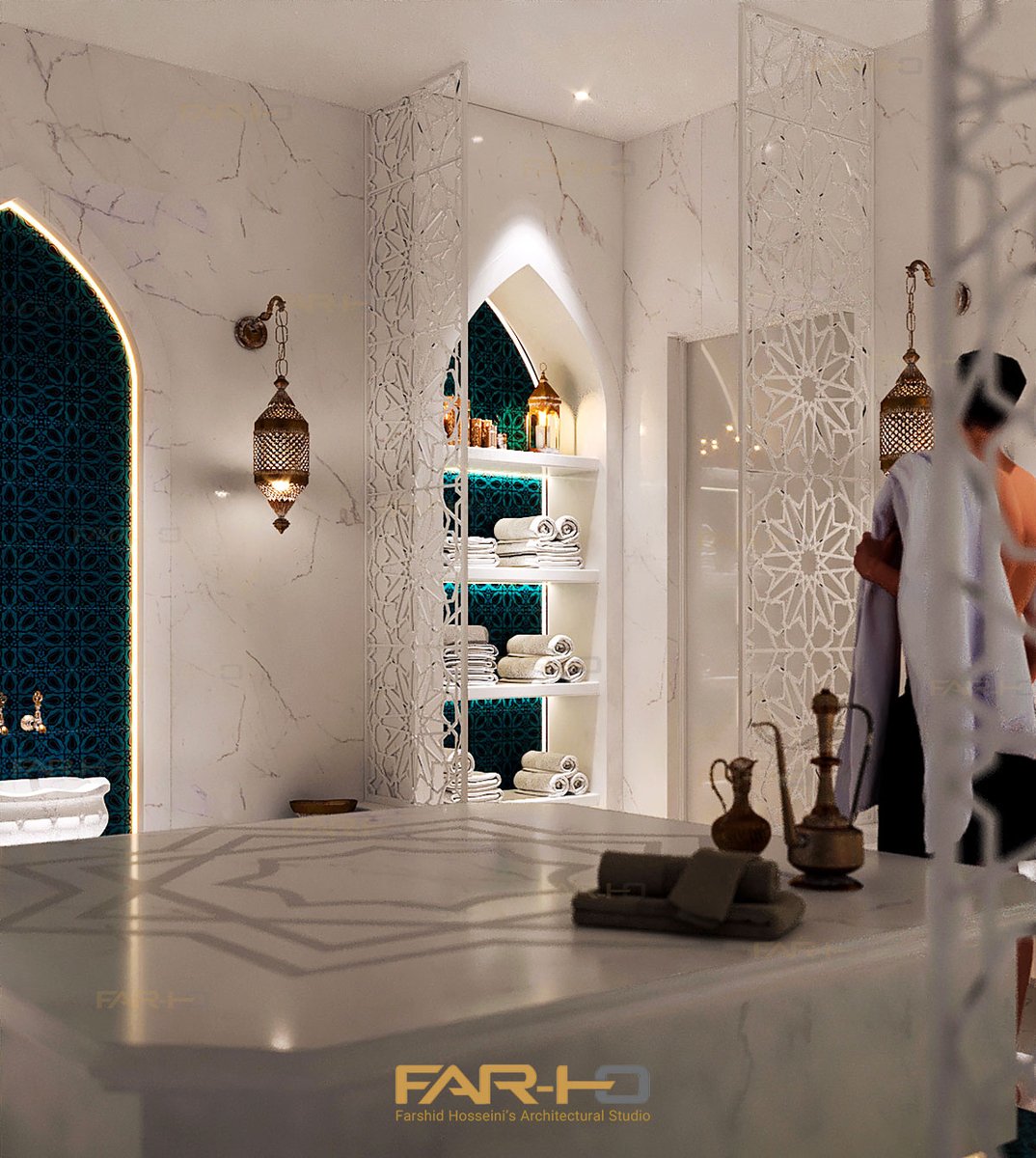 Farshidfarho's tweet photo. Turkish Bath
Architect: Farshid Hosseini 
Design Year: 2022 
Location: Mashhad / Iran
____________________________________ https://t.co/4p5ckhfsKC