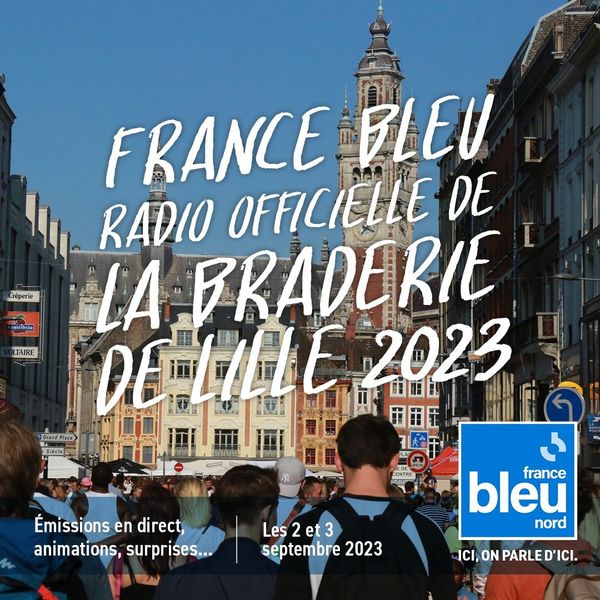 🔵 30h de directs, de reportages et d'animations depuis la #BraderieLille sur France Bleu
Tout le programme de la journée avec <a href="/nathalie_helal/">Nathalie HELAL</a> <a href="/benoitprospero/">Benoit Prospero 🌱</a> <a href="/AlunniSegolene/">Ségolène Alunni</a> et toute l'équipe de @fbleunord sur francebleu.fr/culture/salons…