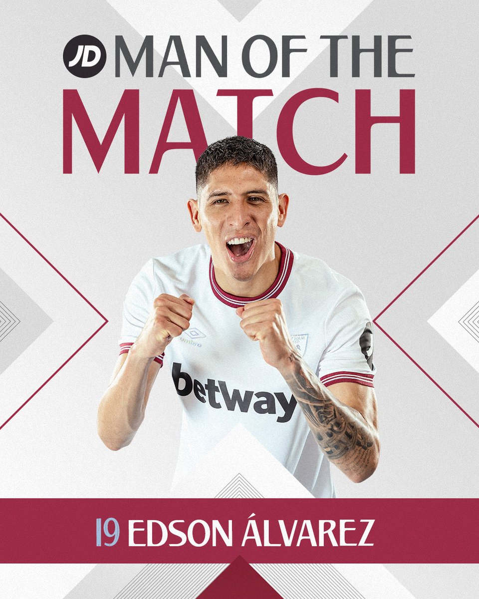 Álvarez is voted your @JDFootball Man of the Match! 👏
