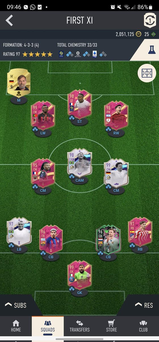 Tim5051's tweet photo. @IconSquadGaming Doing Henry and Haaland atm, but harder to grind 84×10 now https://t.co/GpzAfkMBV1