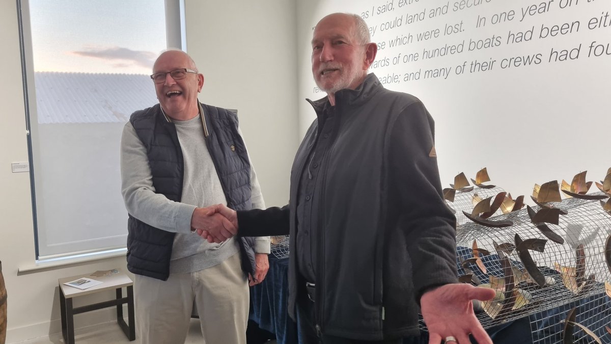 Thank you to everyone who came along to the launch of Barry Smith's exhibition last night as part of @HIClimateFest. 'Betrayal and Loss' is on in the Annex till 30th September. #EnvironmentalArt #HILocal #HIClimateFest #ReuseRecycle #HighlandMuseums