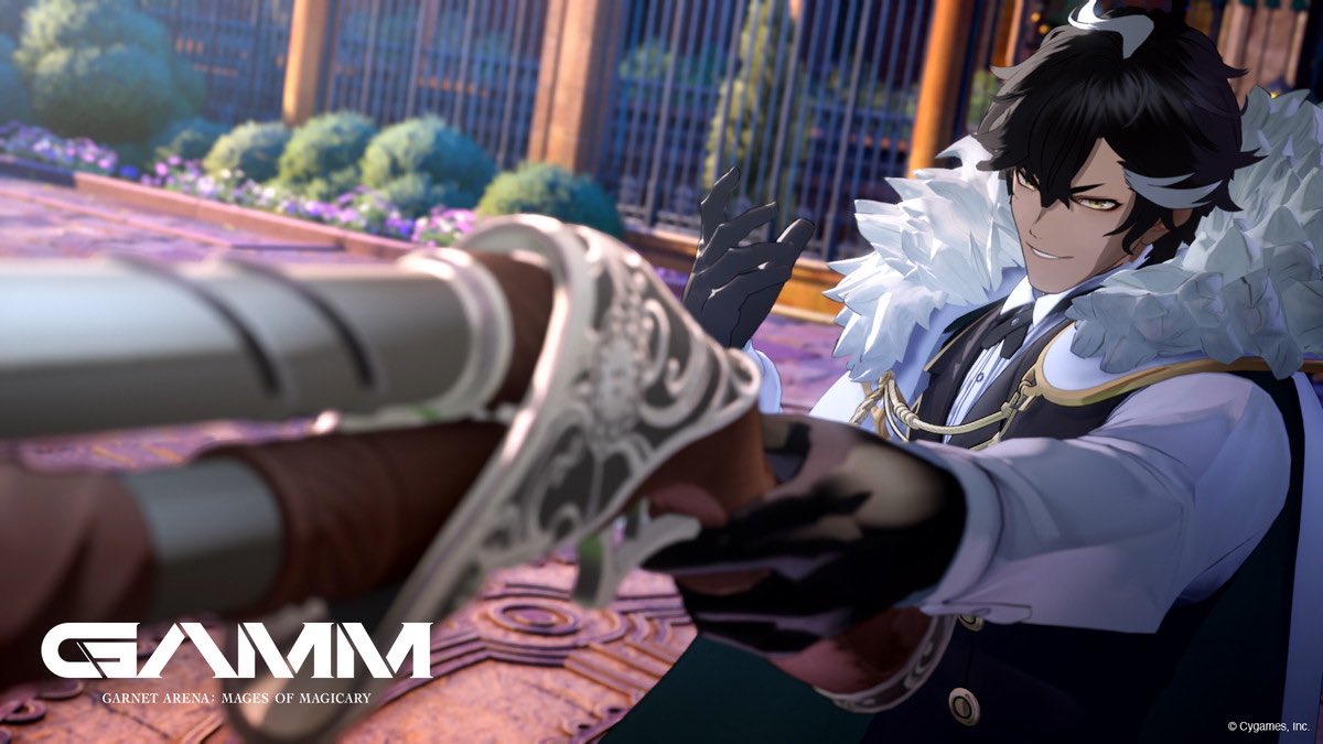 Lionheart's tweet photo. New Cygames title incoming!
#ProjectGAMM #GAMM https://t.co/W747YEenQs