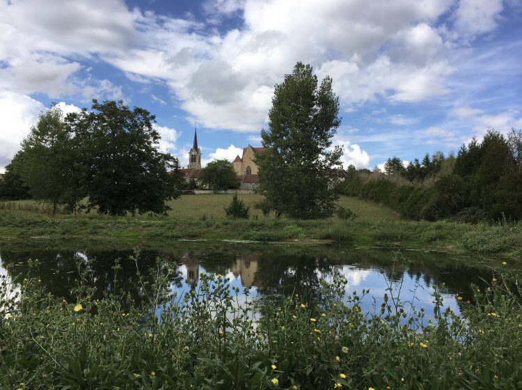 jeannemarie16's tweet photo. 🍃🍂🤍🪵🌿🕊

Septembre septembre 
t’en souvient-il 

douceur des jours
splendeur des soirs
et dans le frais matin
les promesses du ciel

le village frémit à peine
l’église demeure pensive
et la nature éternelle 
murmure sa chanson

Septembre septembre
t’en souvient-il 

#poésie https://t.co/2ORm95y9rS