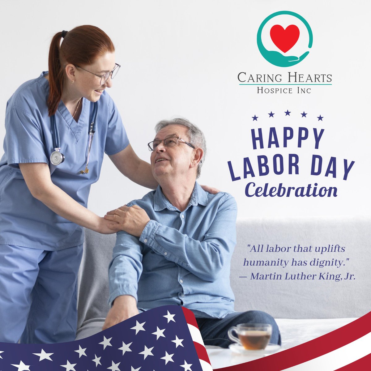 Let's make this Labor Day celebration a beautiful tribute to our hospice heroes, let's celebrate the unsung heroes of hospice care.
#HospiceHeroes #LaborDayCelebration